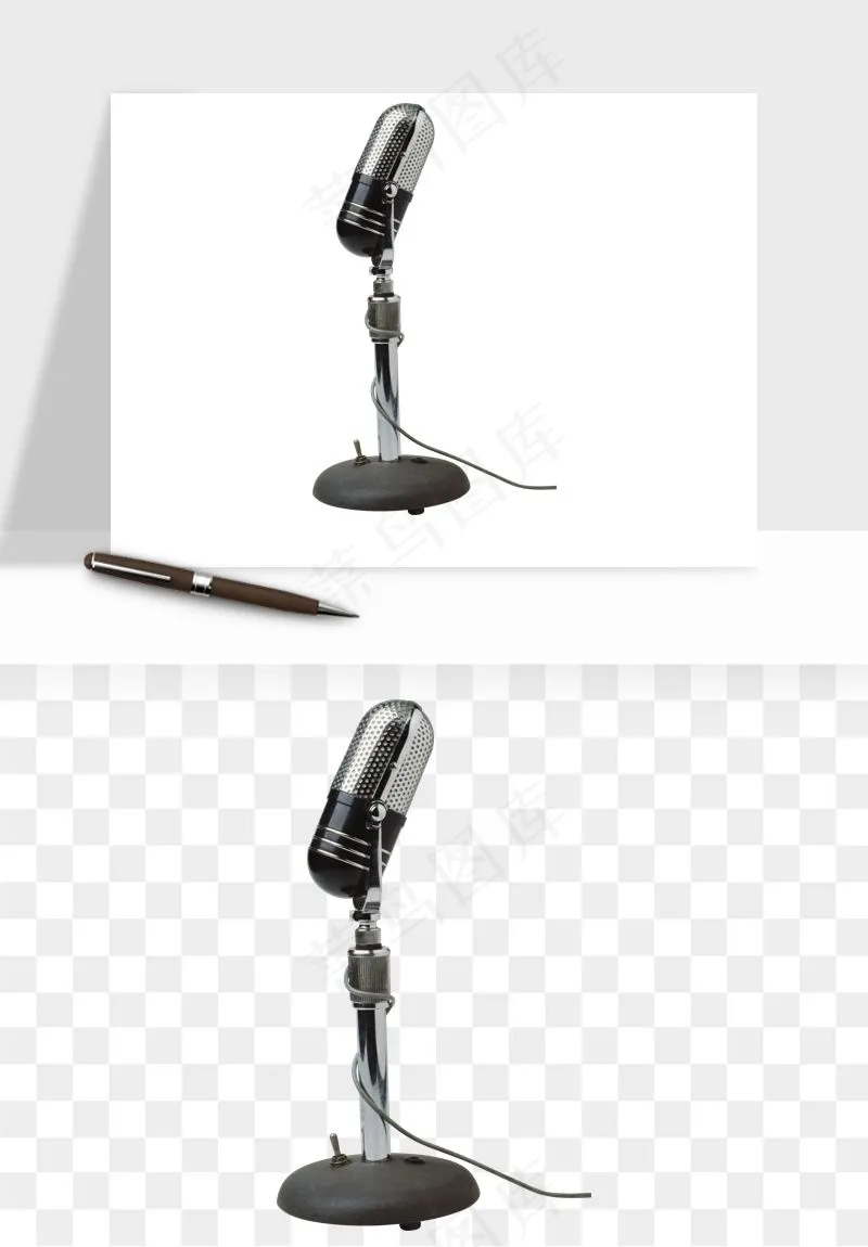 话筒直播麦克风png免抠