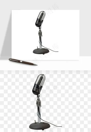 话筒直播麦克风png免抠