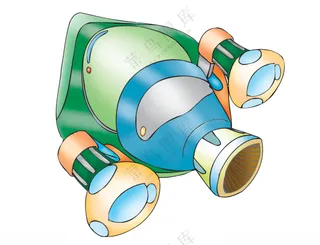 火箭飞船 卡通飞船卡通飞船