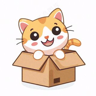 小猫猫咪宠物动物卡通插画免抠