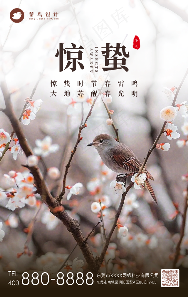 惊蛰手机海报