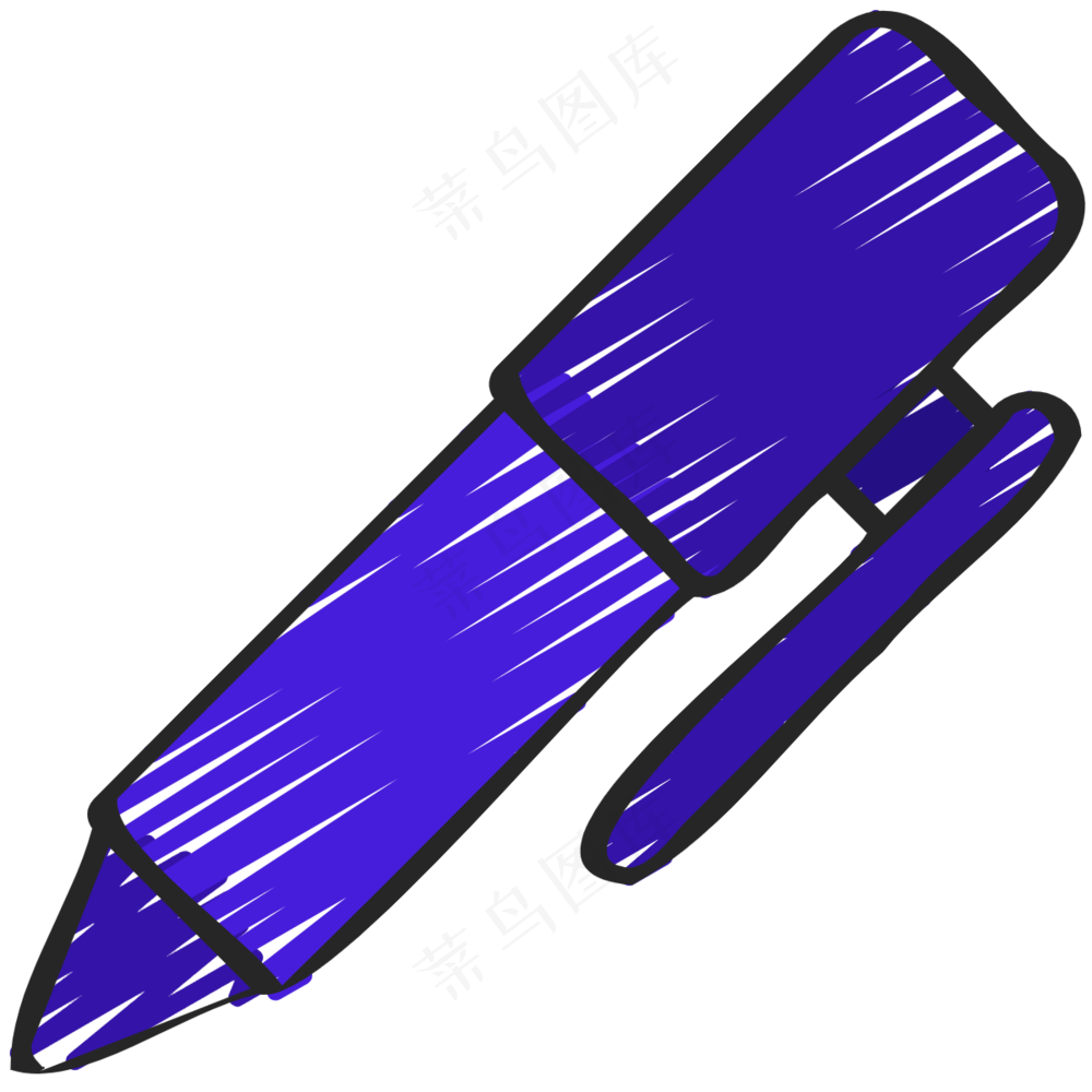 钢笔 铅笔手绘图标icon