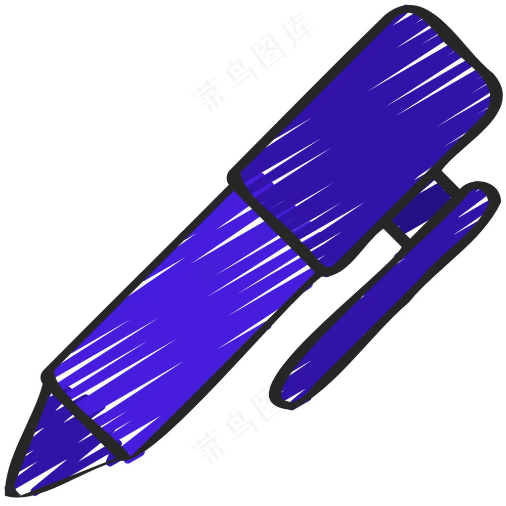 钢笔 铅笔手绘图标icon