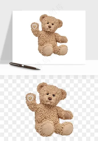 泰迪熊玩具熊png免抠
