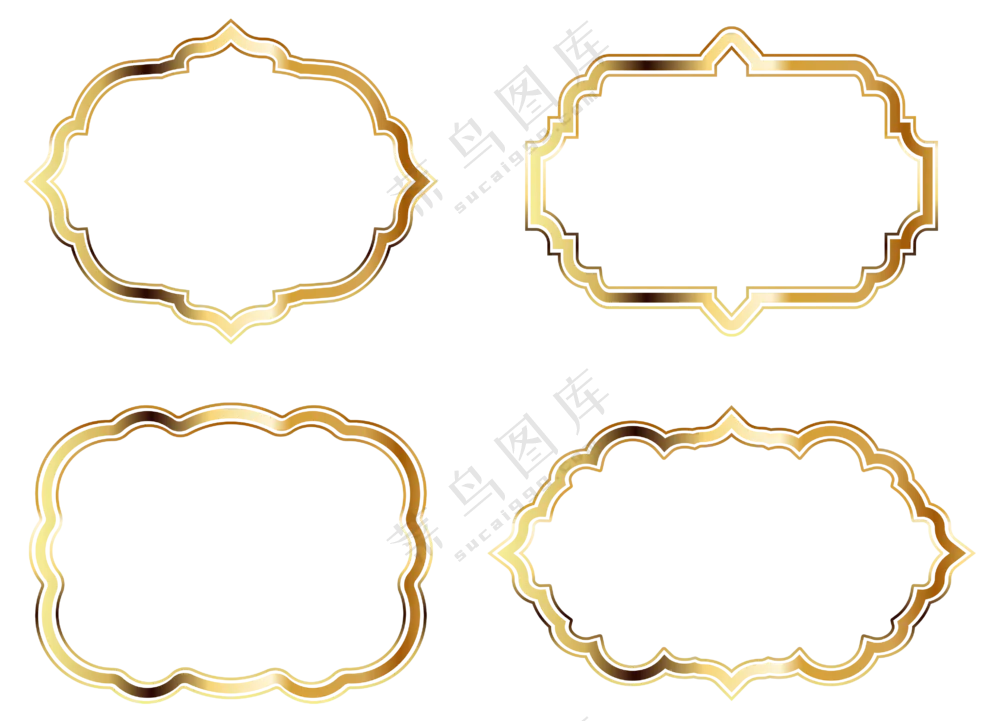 金色质感框架 (1)