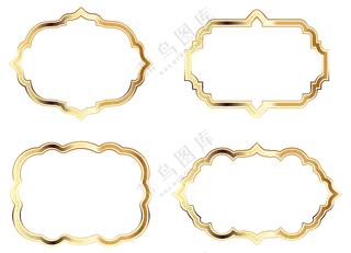 金色质感框架 (1)
