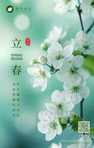 立春手机海报