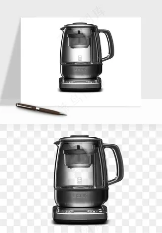 开水壶png免抠