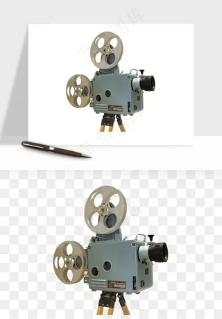 电影黑胶胶片元素png免抠