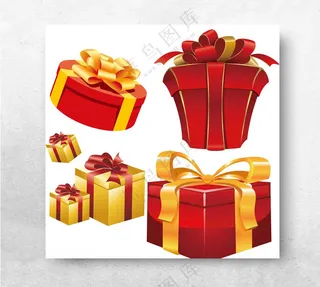 礼物盒礼物素材新年