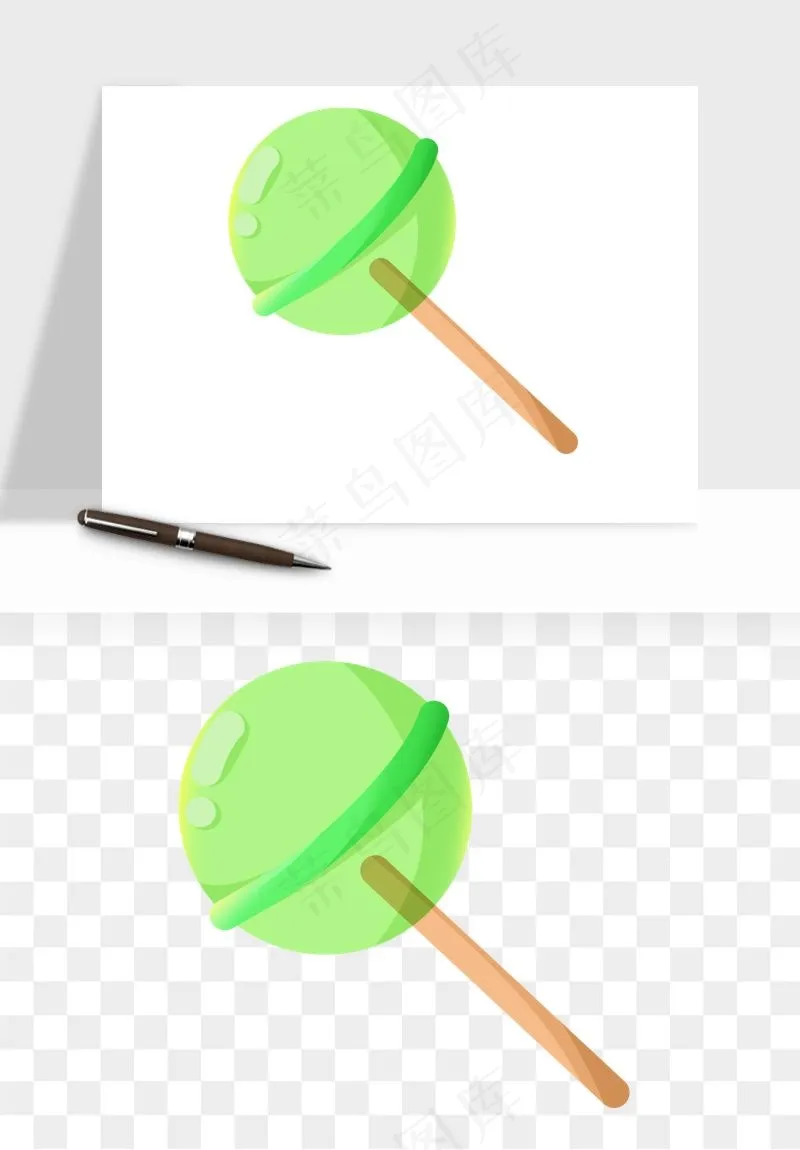 棒棒糖圈圈糖png免抠