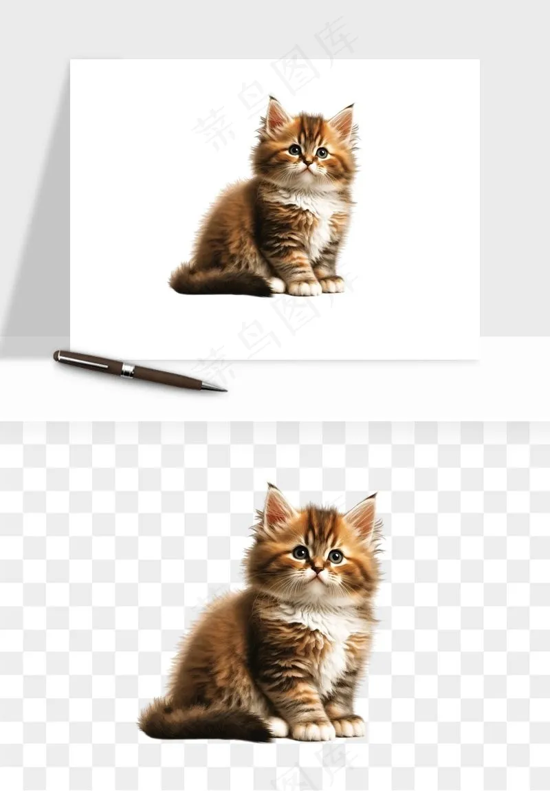 猫咪喵星人狗狗宠物元素png免抠