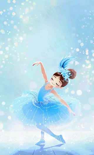 舞蹈跳舞培训背景