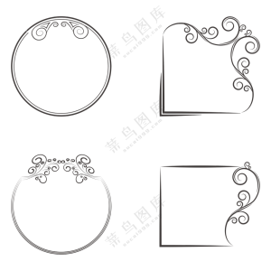 几何花纹边框 (4)