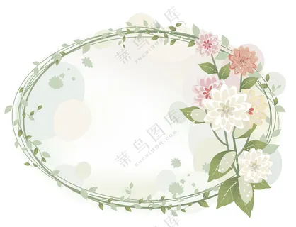 鲜花花纹边框 (1)