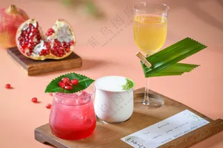 榴梨月光饮品