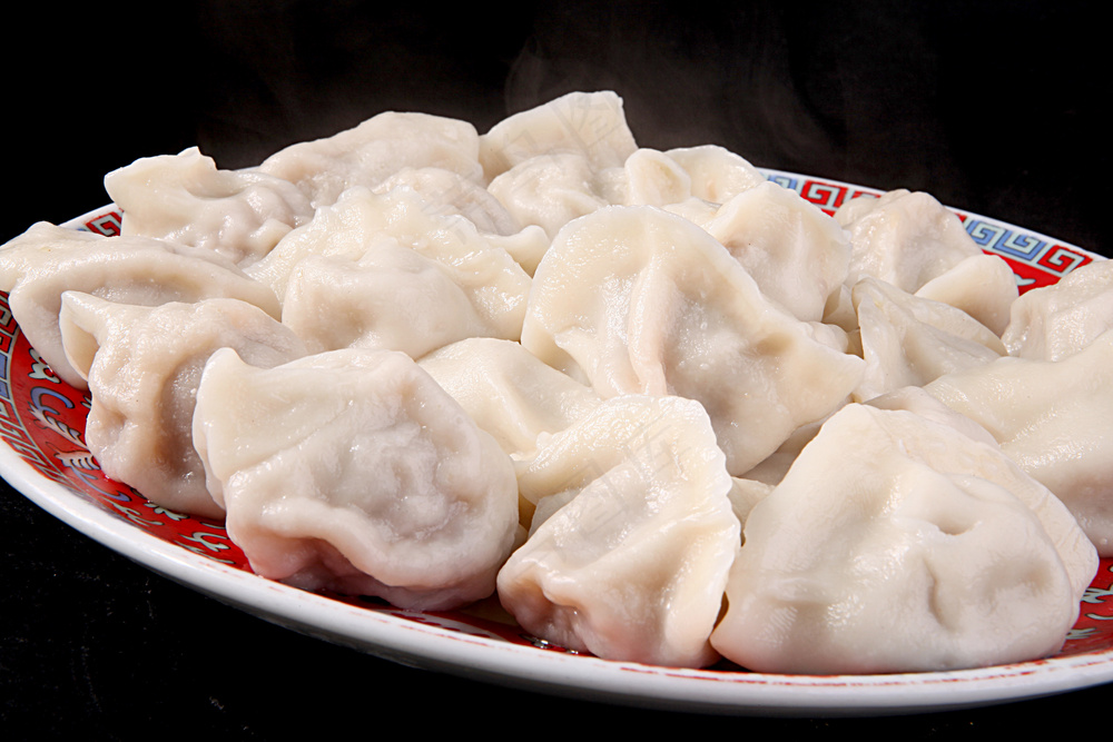 猪肉大葱水饺美食图片