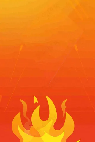 高温预警炎热背景