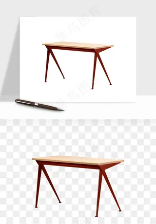 现代时尚桌子家具png免抠