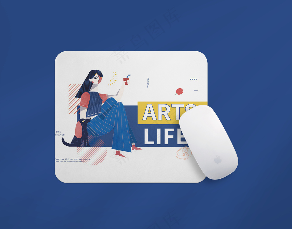 文创产品品牌vi智能鼠标垫贴图样机-01