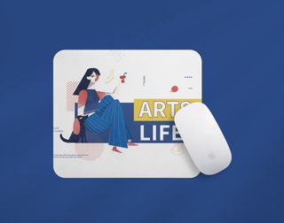 文创产品品牌vi智能鼠标垫贴图样机-01