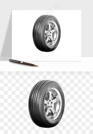 轮胎汽车零件png免抠