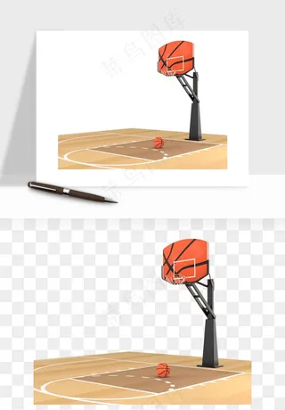 篮球篮球架png免抠