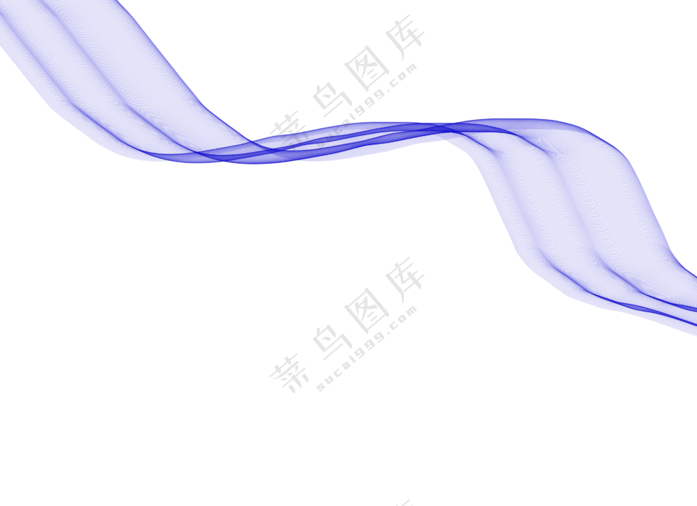 蓝色科技线条