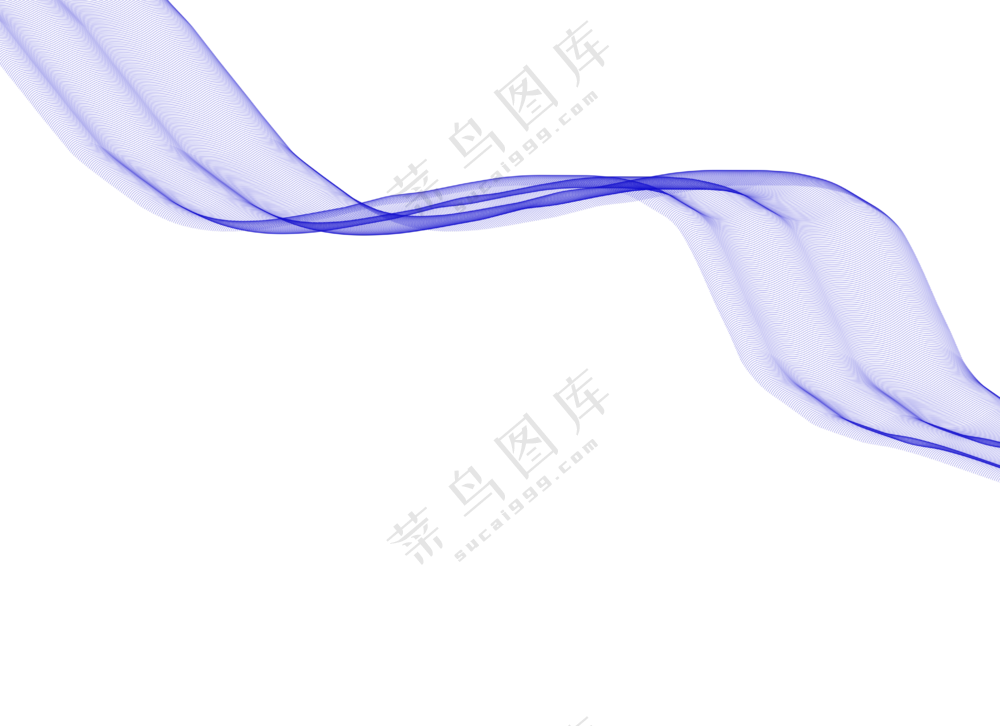 蓝色科技线条