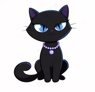 小猫猫咪宠物动物卡通插画免抠