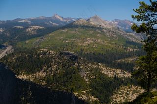 绿意盎然的山脉风光