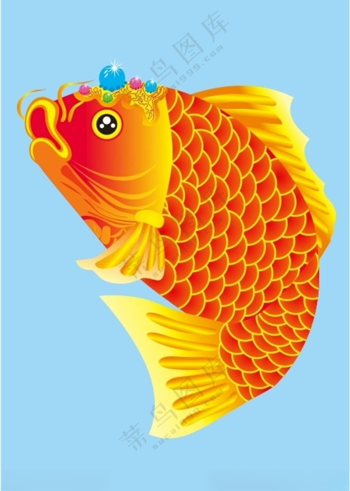 鲤鱼跳龙门 上叁设计CDR