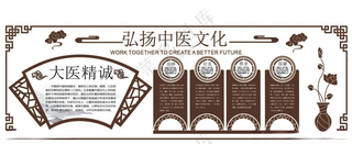 中医文化墙          望闻问切中医简介