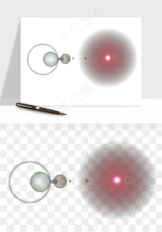 光晕光圈阳光太阳光效png免抠