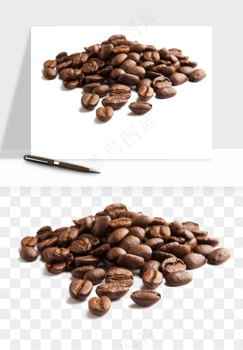 咖啡豆png免抠