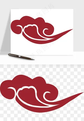 国潮祥云矢量png免抠