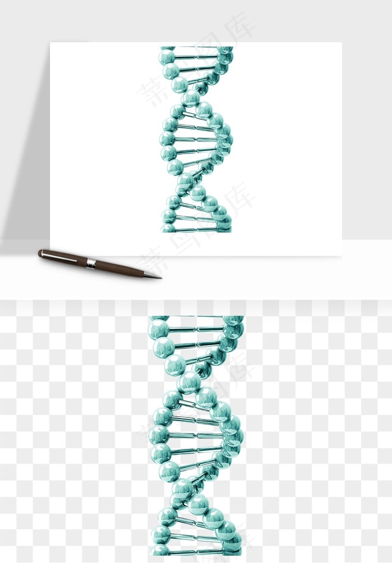 细胞水分子DNA精华成分png免抠