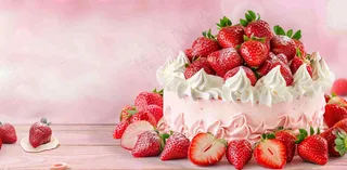 面包蛋糕甜点美食摄影图