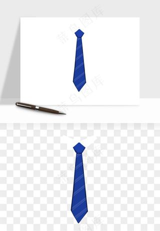 卡通领带png免抠