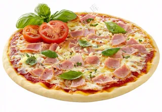 美味的披萨美食摄影图免抠