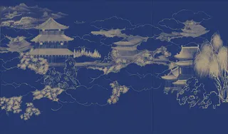 蒲公英高清中式壁画006