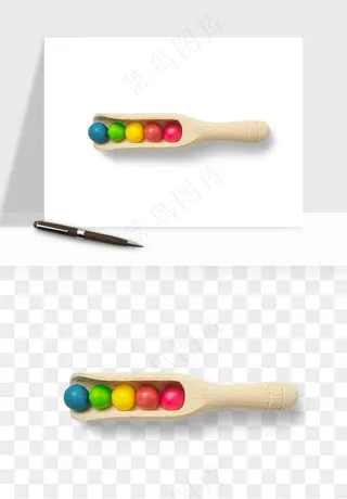 糖果糖豆彩虹糖png免抠