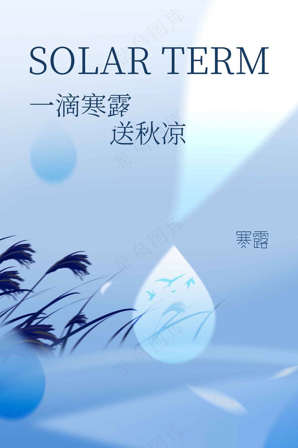 寒露节气传统活动宣传海报