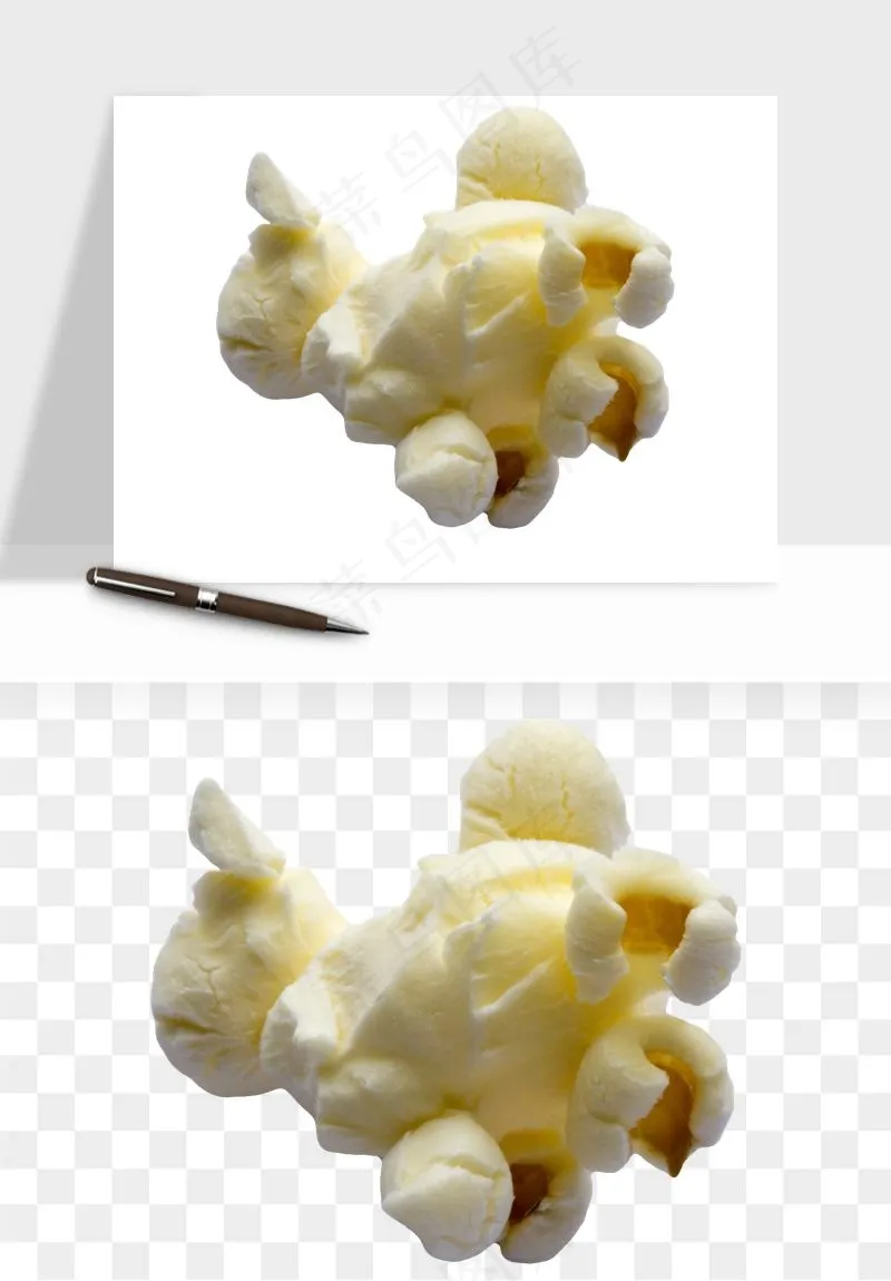 爆米花小吃png免抠