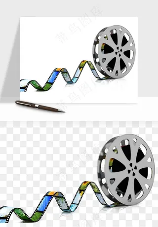 电影黑胶胶片png免抠