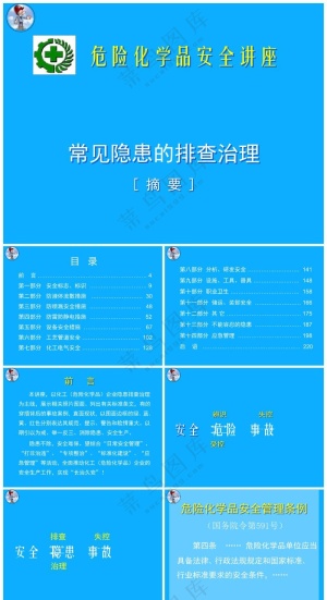 蓝色职场风常见隐患排查治理[摘要]