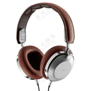 原木色头戴式耳机样机