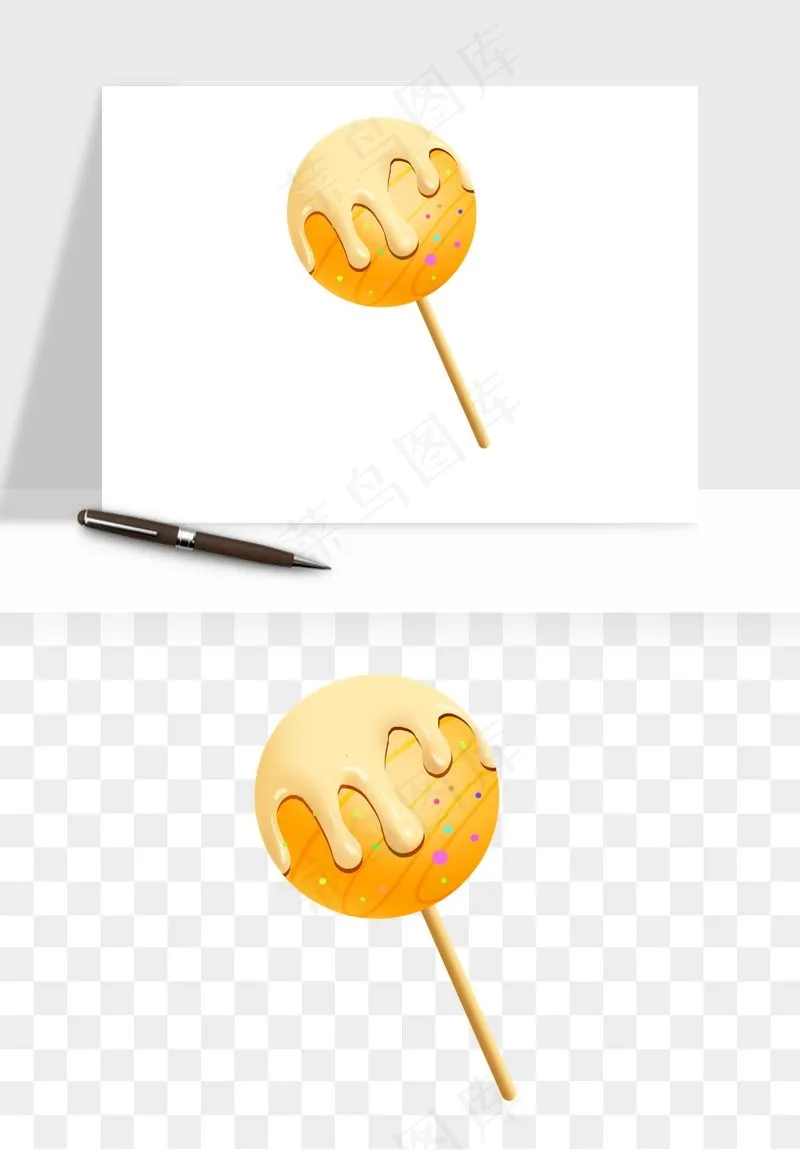 棒棒糖圈圈糖png免抠