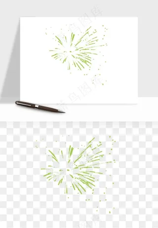 卡通烟花烟火礼花png免抠