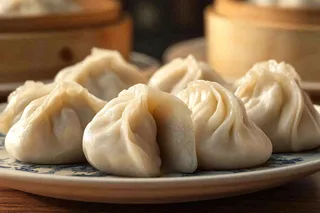 饺子中国传统美食立冬冬至摄影图